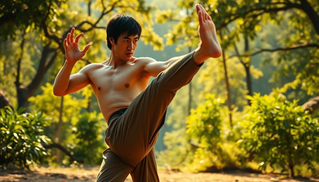 Bruce Lee's natural fitness methods