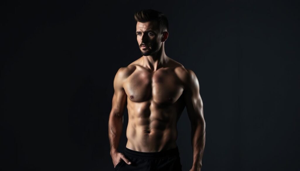 David Beckham physique