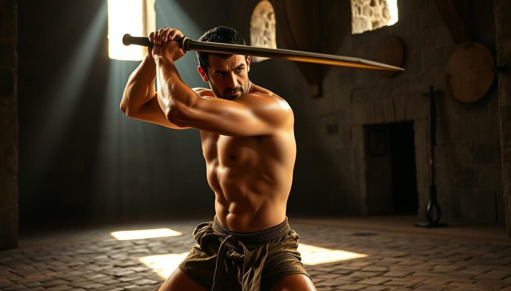 Gladiator workout routine