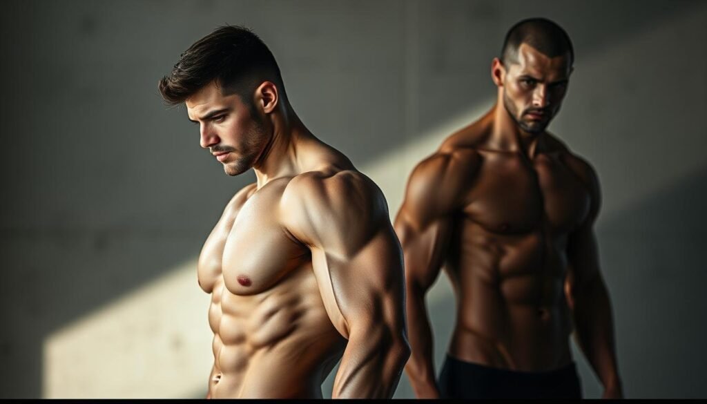 natural vs enhanced physique